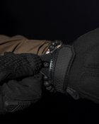 Рукавиці тактичні BEZET Protective камуфляж чорні - S - зображення 7