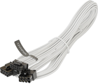 Kabel Seasonic ATX 12 pin - ATX 8 pin 0.75 m White (SS2X8P-12VHPWR-600/W) - obraz 1
