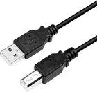 Kabel Captiva USB Type A - USB Type-B 2 m Black (4046373802922) - obraz 1