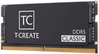 Pamięć Team Group SODIMM DDR5-5600 32768MB PC5-44800 T-Create Classic Black (CTCCD532G5600HC46A-S01) - obraz 3