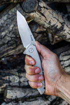 Нож складной Ruike P135-SF Серый - изображение 15
