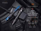 Fenix T6 ручка с фонарем черная - изображение 2
