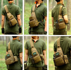Тактична сумка-слінг Survival Койот - зображення 9