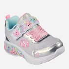 Дитячі кросівки для дівчинки Skechers 303155N 25 Сріблясті (196311553042) - зображення 2