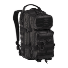 Рюкзак тактический TACTICAL BLACK BACKPACK US ASSAULT SMALL Black