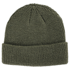 Шапка акриловая крупной вязки Beanie Cap Olive - изображение 4