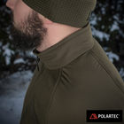 Куртка XL/R Polartec Olive M-Tac Jacket Fleece Dark Combat - изображение 12