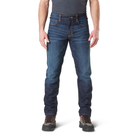Брюки тактические джинсовые 5.11 Tactical Defender-Flex Slim Jeans W34/L36 Dark Wash Indigo - изображение 1