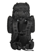 Рюкзак 75Л Чорний Mil-Tec з чохлом від дощу (GB0935) M-T - зображення 2