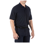 Футболка Поло тактическая с коротким рукавом 5.11 Tactical Professional Polo - Short Sleeve L Dark Navy - изображение 4