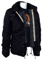 Куртка со съемной подкладкой SURPLUS REGIMENT M 65 JACKET M Black - изображение 11