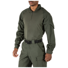 Рубашка тактическая под бронежилет 5.11 Tactical Rapid Assault Shirt XL TDU Green - изображение 3