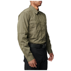 Рубашка тактическая 5.11 STRYKE™ LONG SLEEVE SHIRT S RANGER GREEN - изображение 2
