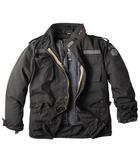 Куртка зі знімною підкладкою SURPLUS REGIMENT M 65 JACKET L Black - зображення 4