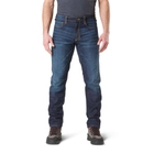 Брюки тактические джинсовые 5.11 Tactical Defender-Flex Slim Jeans W28/L30 Dark Wash Indigo - изображение 1