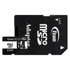 Карта памяти MicroSDHC 64gb uhs-i Class 10 Team Black + SD-adapter (tusdx64gcl10u03)