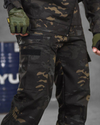 Тактический костюм Muraena черный мультикам ВТ1009 3XL - изображение 7