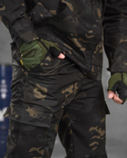 Тактический костюм Muraena черный мультикам ВТ1009 3XL - изображение 9