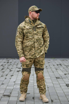 Тактичний костюм Парка Убакс Тактичні штани з наколінниками кепка колір Піксель ріп-стоп 4XL - зображення 1