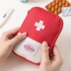 Мини-аптечка в сумку, дорожная, органайзер для лекарств 18x13см Красный ( код: IBH053R ) - изображение 2