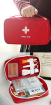 Аптечка-органайзер для ліків, дорожня, компактна 23x13см Червоний ( код: IBH055R ) - зображення 8