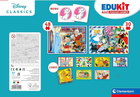 Zestaw puzzli i gier planszowych Clementoni Disney Clasics Edukit 4 w 1 (8005125182909) - obraz 3