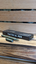 Ручка тактична Mil-Tec Зі склобоєм Олива TACTICAL PEN OLIV (15990001) - зображення 10