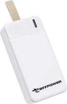 Портативний зарядний пристрій Beepower BP-30 30000mAh Mega Power Bank Charger 2x White (BP-30WH) - зображення 3