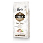 Сухой корм Brit Fresh Light Fit & Slim для взрослых, пожилых собак с индейкой и горошком