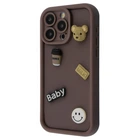 Чохол мультяшний з фігурками WAVE Pretty Things Case для Apple iPhone 12 Pro Max brown/bear