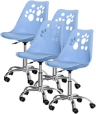 Комплект дитячих крісел Evo-Kids Indigo 4 шт. Blue (H-232 BL/BL -Х4)