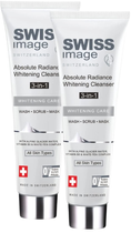 Очищувальний засіб для обличчя Swiss Image Whitening Care Absolute Radiance Whitening 3в1 Face Wash Scrub & Mask 100 мл (7649991164235) - зображення 2