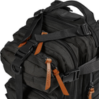 Тактичний рюкзак 26л чорний 602134 - зображення 3