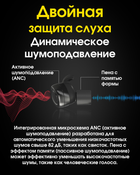 Активні навушники, гарнітура Nitecore NE20 (час спрацьовування 0,1с, функція bluetooth) - зображення 4