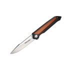 Нож складной Roxon K3, лезвие 12C27, коричневый - изображение 1