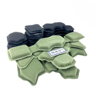 Противоударные мягкие подушки с эффектом памяти для шлема (каски) FAST Mich GEN4 Olive - изображение 5