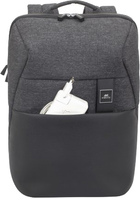 Рюкзак для ноутбука RIVACASE 15.6" Black (8861BLACKMELANGE) - зображення 3