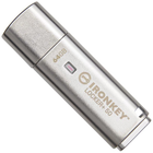 Pendrive Kingston IronKey Locker+ 50 64GB USB 3.2 Silver (IKLP50/64GB)