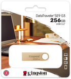 Pendrive Kingston DataTraveller SE9 G3 256GB USB 3.2 Gen 1 Gold (DTSE9G3/256GB) - obraz 12