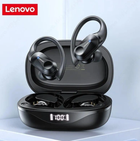 Навушники Lenovo LP75 ThinkPlus Bluetooth 5.3 для iPhone/Android Black бездротові вакуумні