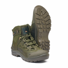 Берцы летние тактические ботинки PAV 501 хаки олива кожаные сетка Fee Air 43 - изображение 6