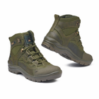Берцы летние тактические ботинки PAV 501 хаки олива кожаные сетка Fee Air 43 - изображение 10