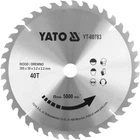 Диск по дереву 305 мм, пропил 3.2 мм, посадка 30 мм, 40Т YATO (YT-60783)