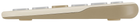 Klawiatura bezprzewodowa ASUS Marshmallow KW100 Beżowa (90XB0880-BKB040) - obraz 5