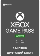 Підписка Xbox Game Pass Ultimate, 6 місяців: Game Pass Standard + PC + Core + EA Play (Xbox One/Series та Windows 10/11)