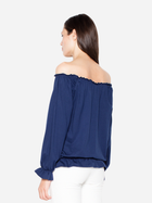 Блузка жіноча Venaton VT012 L Темно-синя (5902670301584) - зображення 3