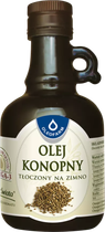 Olej konopny tłoczony Oleofarm na zimno 250 ml (5907078675701) - obraz 1