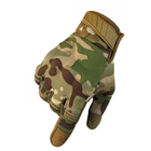 Тактичні рукавиці повнопалі із захистом Multicam, M - зображення 4