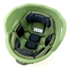 Противоударные подушки для шлема каски FAST Mich Olive - изображение 5