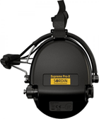 Активні навушники для стрільби Sordin Supreme Pro Neckband Black із заднім тримачем під шолом - зображення 5